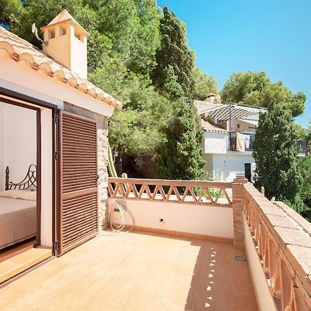Sunny House With Great Sea Views, 3 Terraces, Private Heated Pool And Sauna La Herradura  Exterior foto