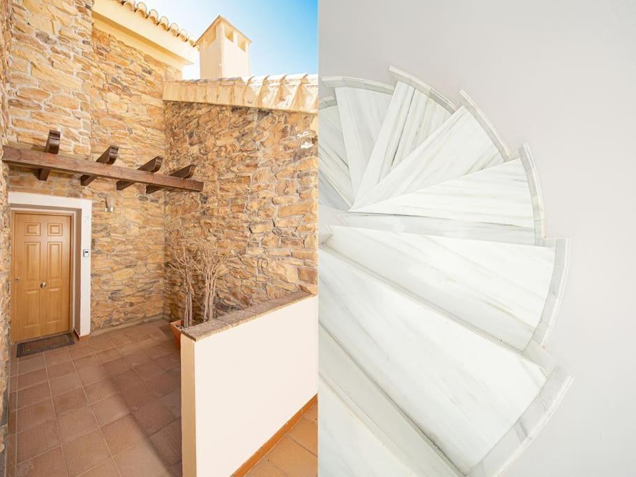 Sunny House With Great Sea Views, 3 Terraces, Private Heated Pool And Sauna La Herradura  Exterior foto
