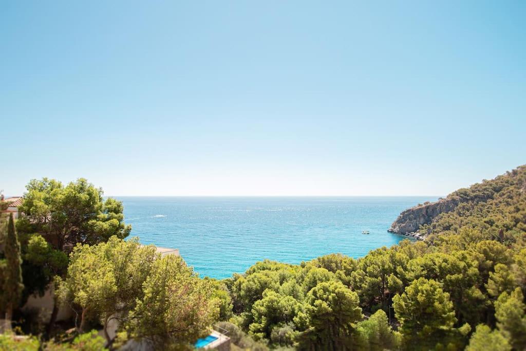 Sunny House With Great Sea Views, 3 Terraces, Private Heated Pool And Sauna La Herradura  Exterior foto
